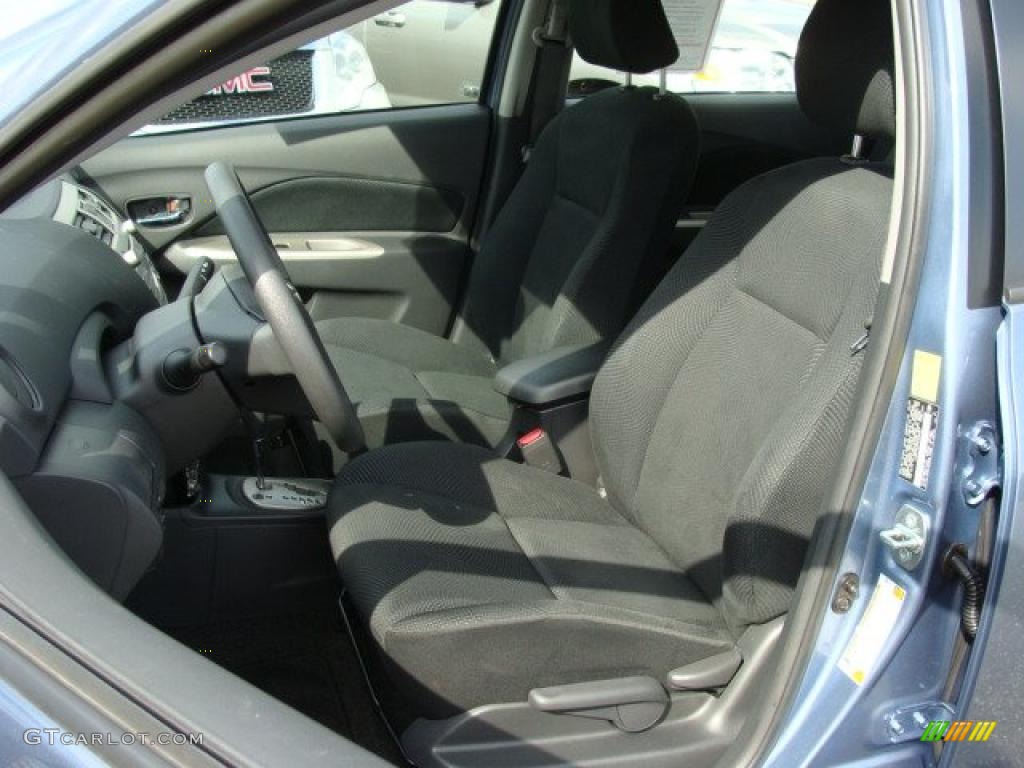 2010 Yaris Sedan - Pacific Blue Metallic / Dark Charcoal photo #8
