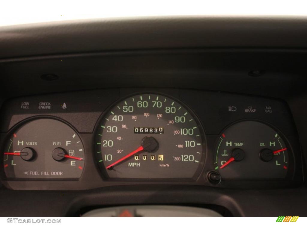 2004 Ford Crown Victoria LX Gauges Photo #38024496