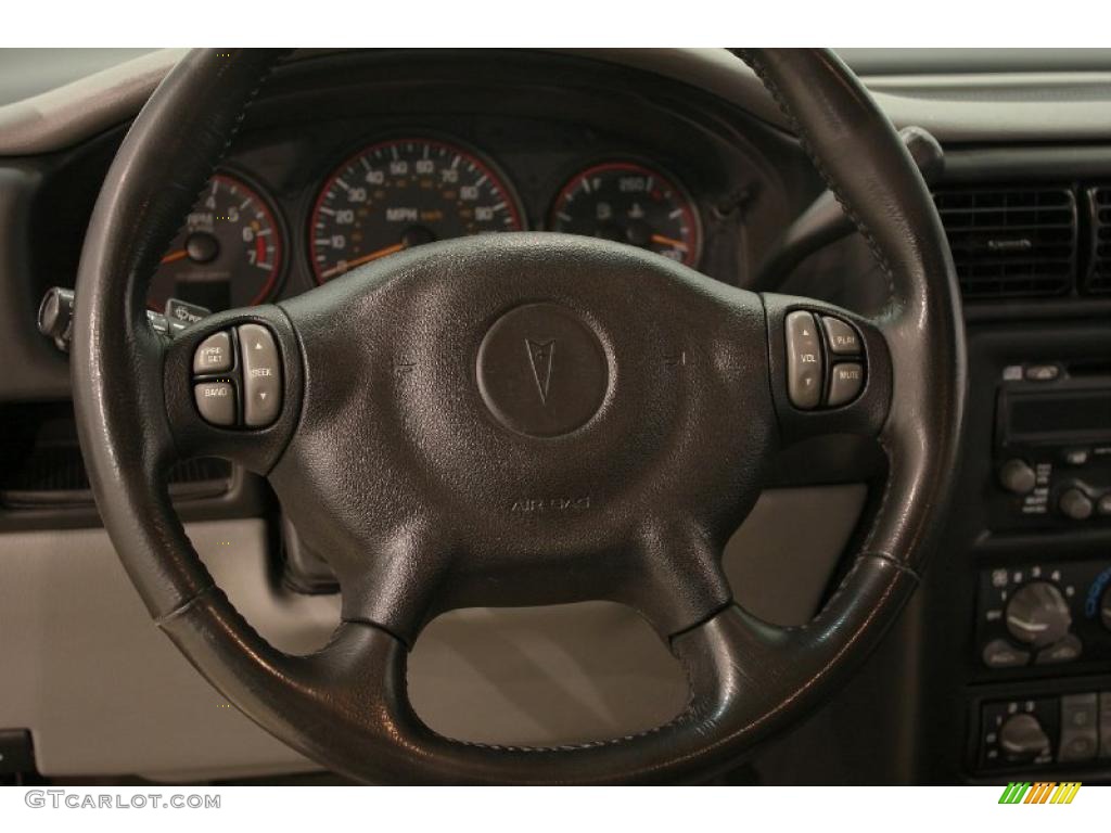 2004 Pontiac Montana Standard Montana Model Gray Steering Wheel Photo #38024780