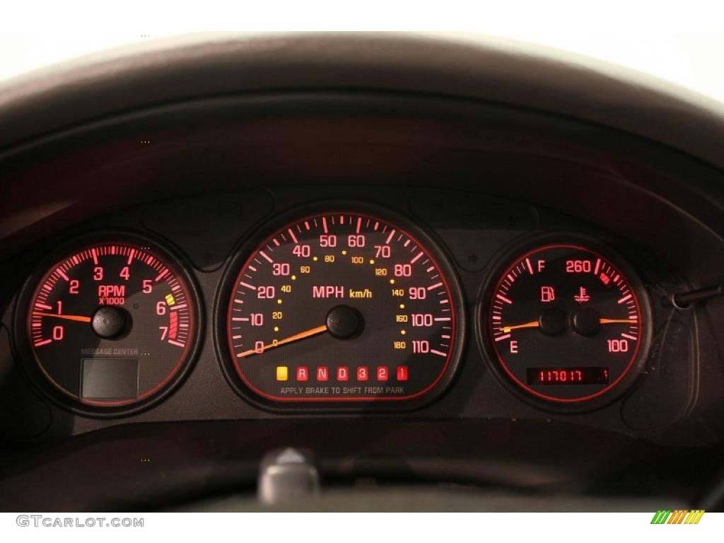 2004 Pontiac Montana Standard Montana Model Gauges Photo #38024788