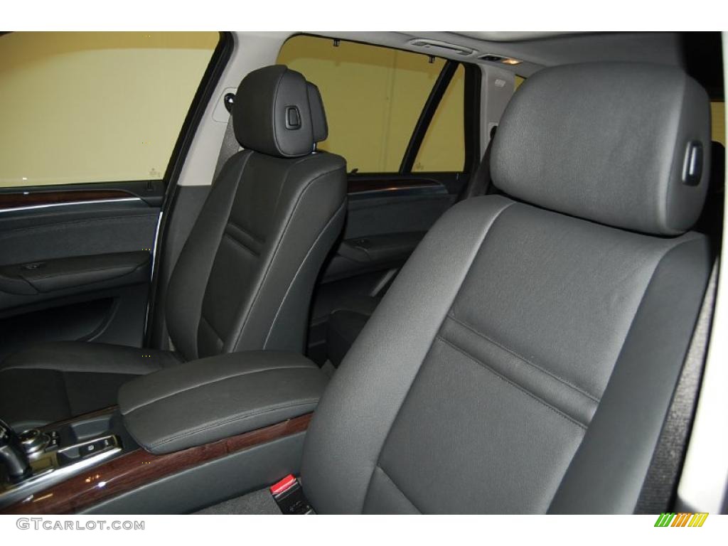 Black Interior 2011 BMW X5 xDrive 35i Photo #38026333