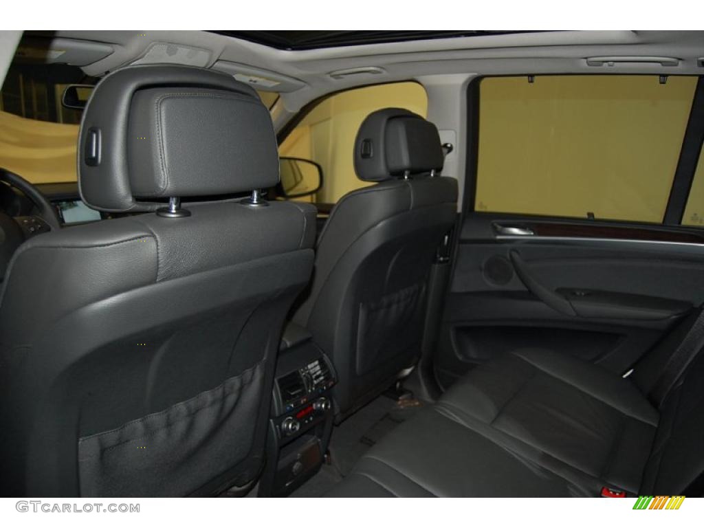 Black Interior 2011 BMW X5 xDrive 35i Photo #38026389