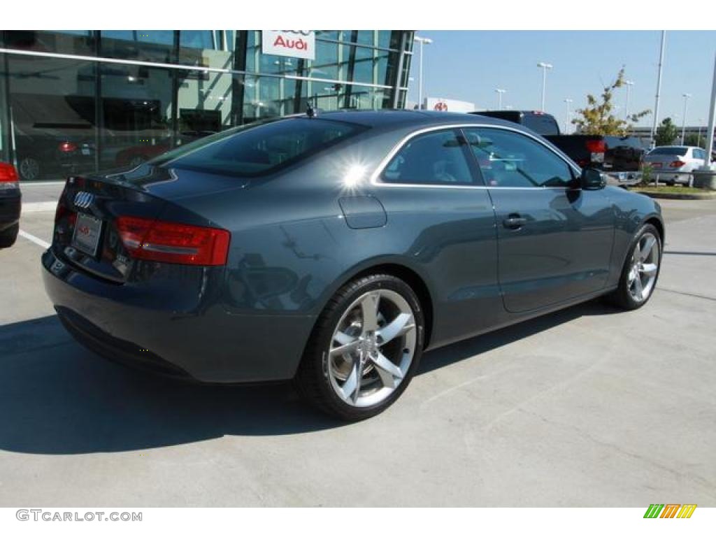 2011 A5 2.0T quattro Coupe - Meteor Grey Pearl Effect / Black photo #4