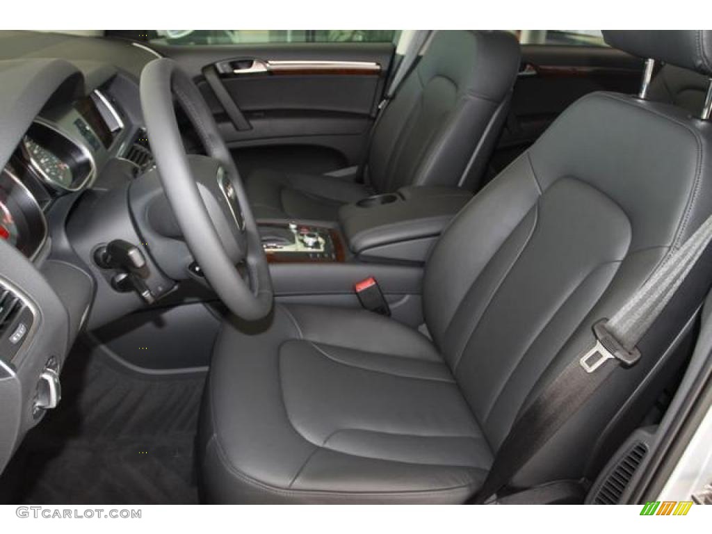 Black Interior 2011 Audi Q7 3.0 TDI quattro Photo #38027162