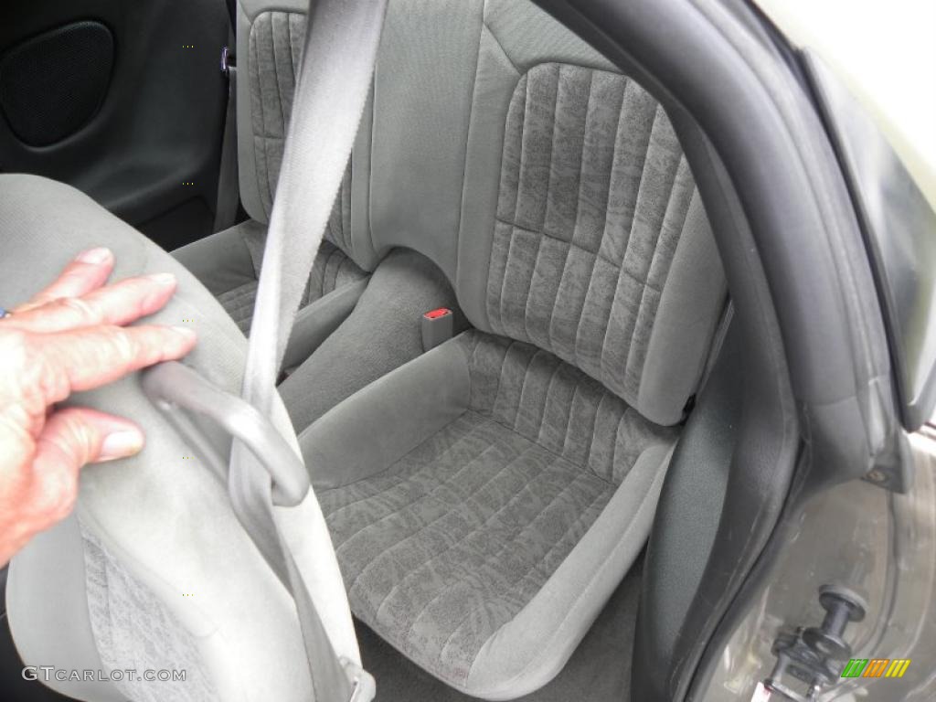 Ebony Black Interior 2002 Chevrolet Camaro Coupe Photo #38027246
