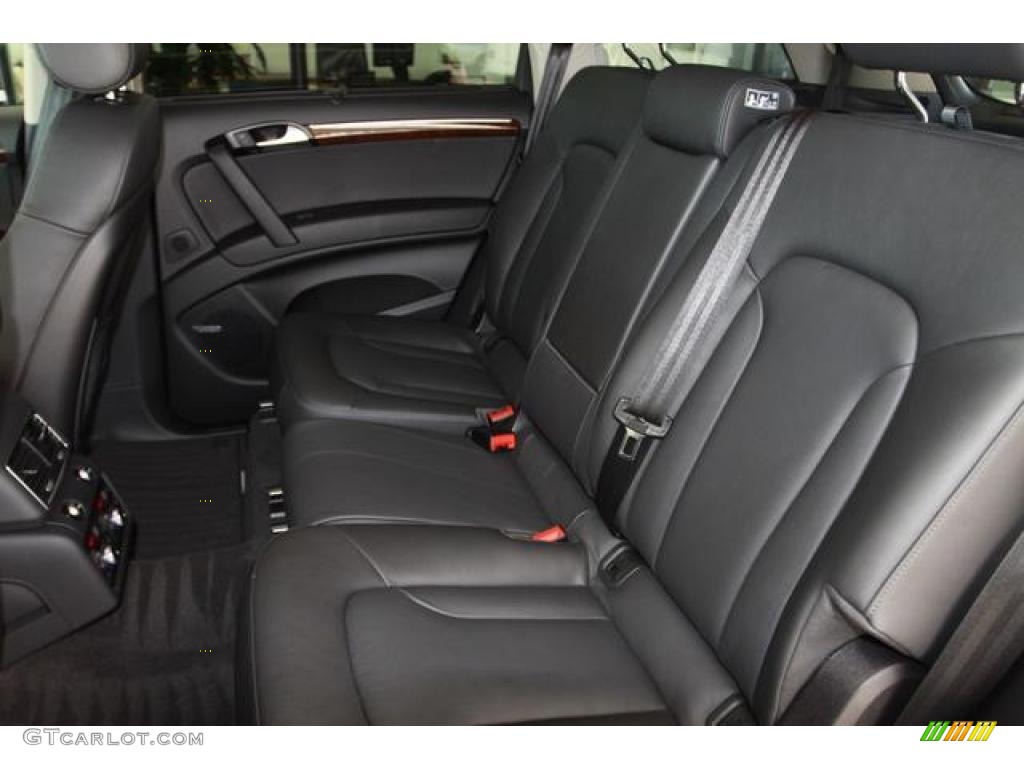 Black Interior 2011 Audi Q7 3.0 TFSI quattro Photo #38027338