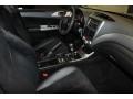 Black Alcantara/Carbon Black Leather 2010 Subaru Impreza WRX STi Interior Color