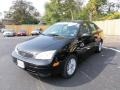 2006 Pitch Black Ford Focus ZX4 SE Sedan  photo #8