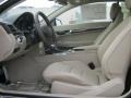  2011 E 550 Coupe Almond/Mocha Interior