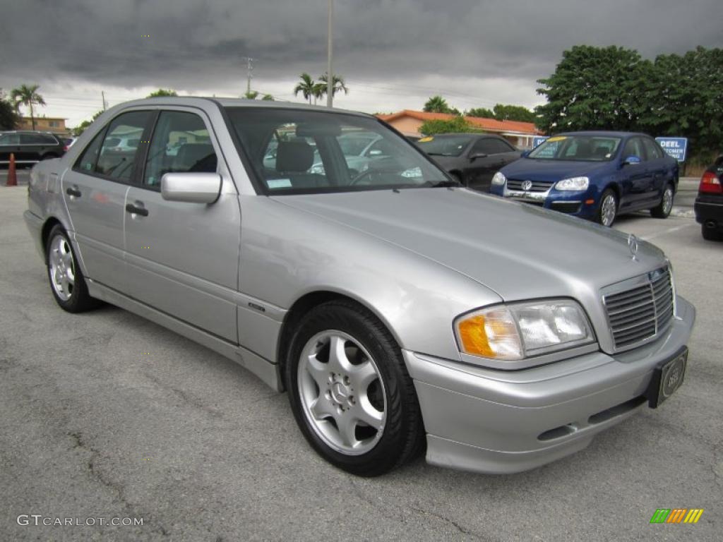 Brilliant Silver Metallic 1999 Mercedes-Benz C 280 Sedan Exterior Photo #38029106