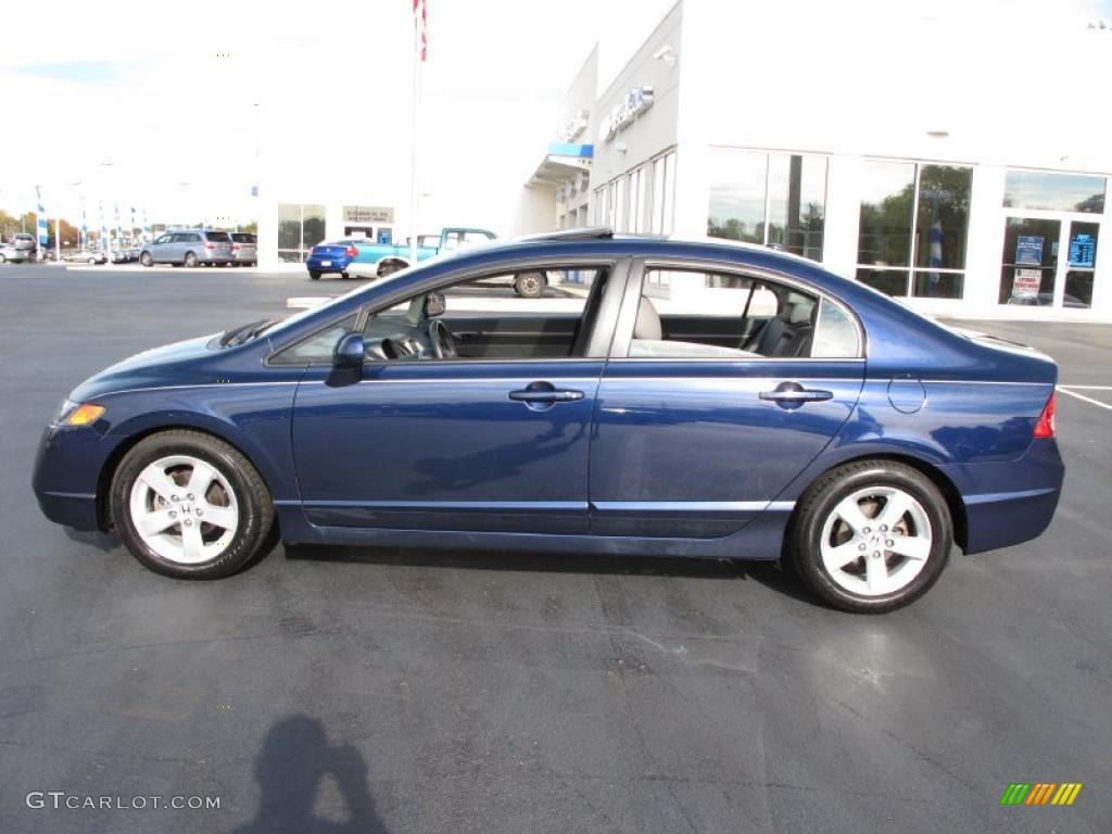 Royal Blue Pearl 2008 Honda Civic EX-L Sedan Exterior Photo #38029230