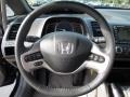 Gray 2008 Honda Civic EX-L Sedan Steering Wheel
