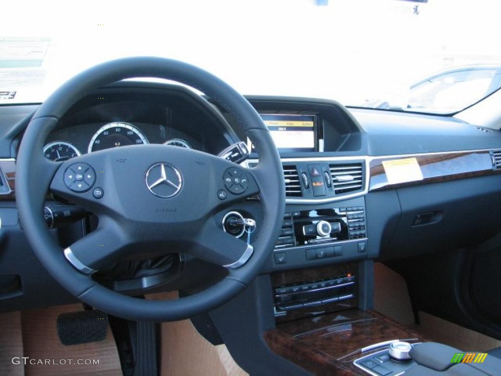 Chestnut Brown Interior 2011 Mercedes-Benz E 350 4Matic Sedan Photo #38030315
