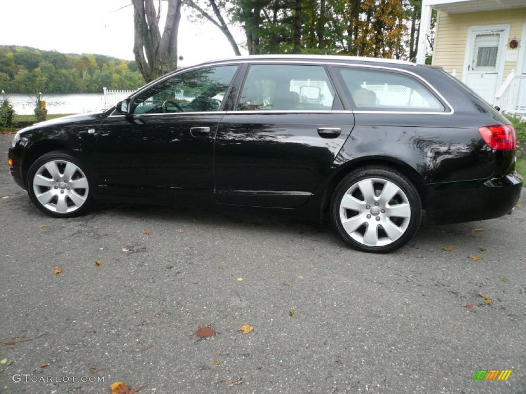 Brilliant Black 2006 Audi A6 3.2 quattro Avant Exterior Photo #38030780