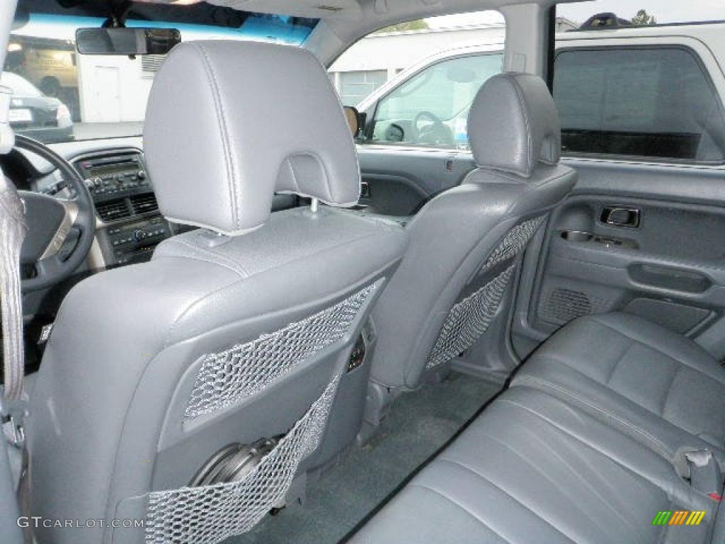 Gray Interior 2008 Honda Pilot EX-L 4WD Photo #38031040