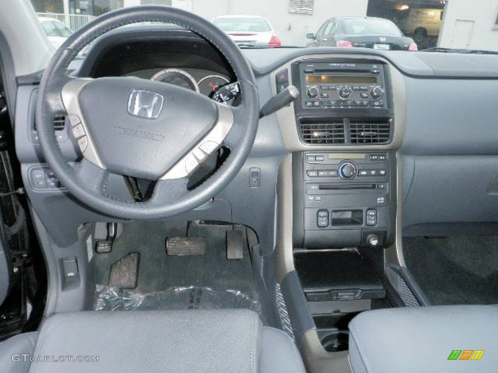 2008 Honda Pilot EX-L 4WD Gray Dashboard Photo #38031056