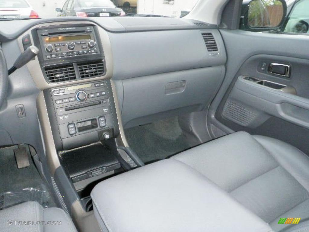Gray Interior 2008 Honda Pilot EX-L 4WD Photo #38031080