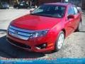 2011 Red Candy Metallic Ford Fusion SE  photo #19