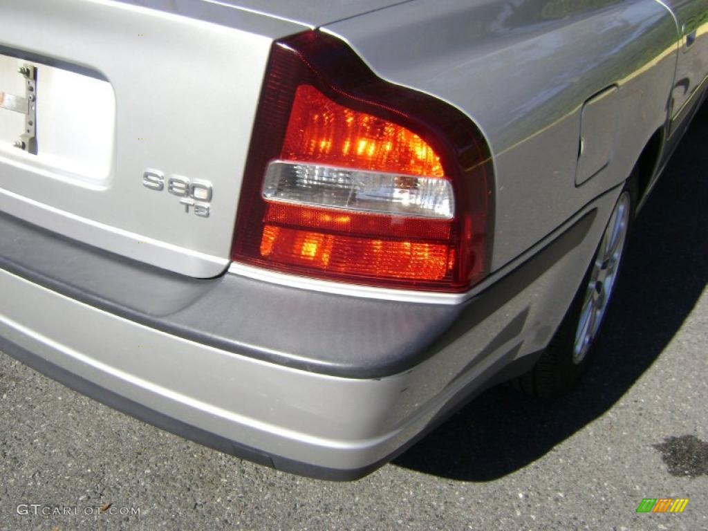 2000 S80 T6 - Silver Metallic / Taupe/Light Taupe photo #7