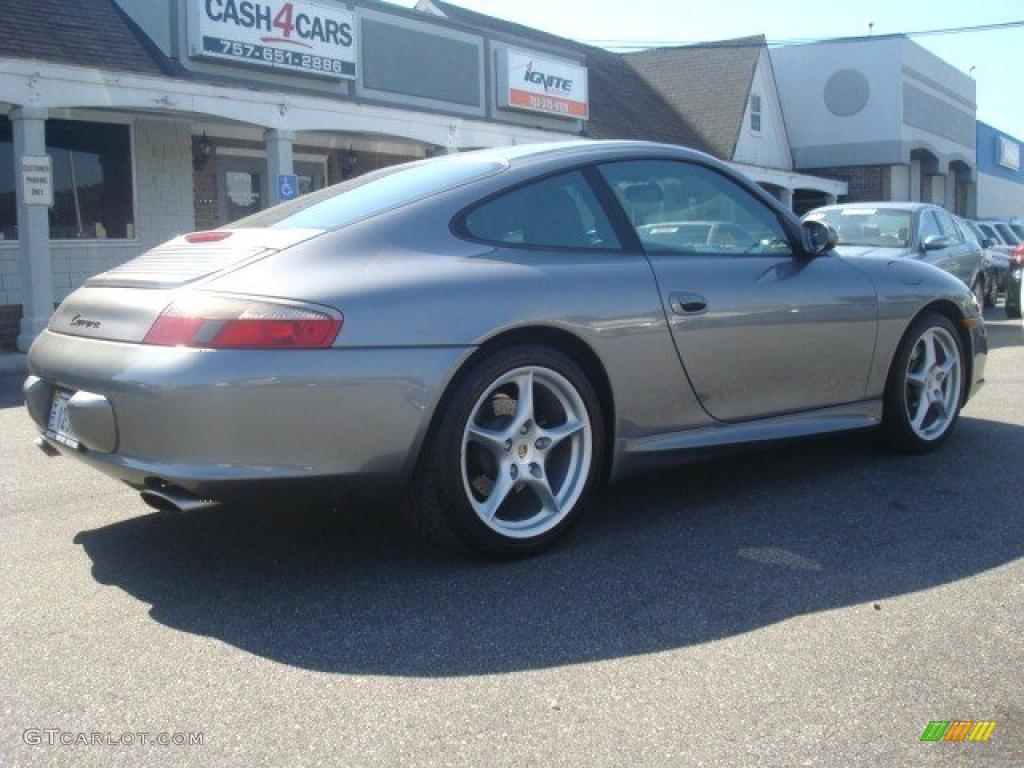 2003 911 Carrera Coupe - Arctic Silver Metallic / Black photo #5
