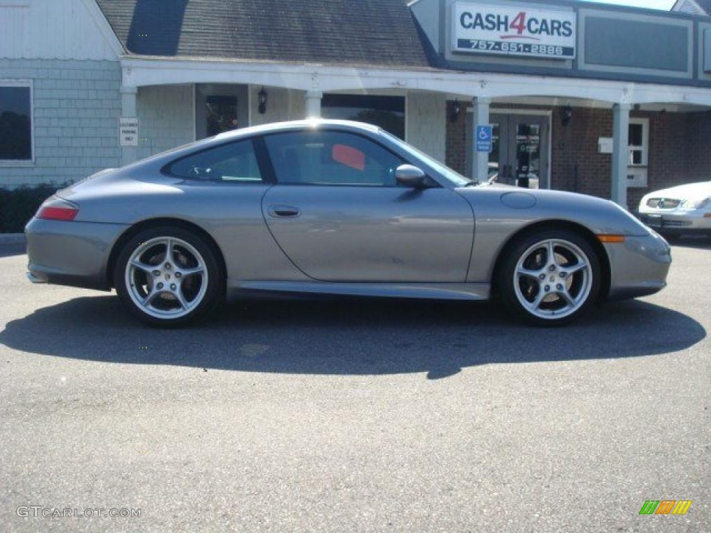 2003 911 Carrera Coupe - Arctic Silver Metallic / Black photo #6