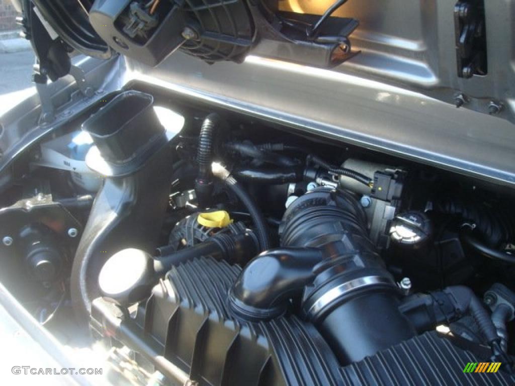 2003 911 Carrera Coupe - Arctic Silver Metallic / Black photo #28