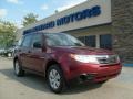 2009 Camellia Red Pearl Subaru Forester 2.5 X  photo #1