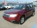 2009 Camellia Red Pearl Subaru Forester 2.5 X  photo #3