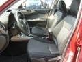 2009 Camellia Red Pearl Subaru Forester 2.5 X  photo #10