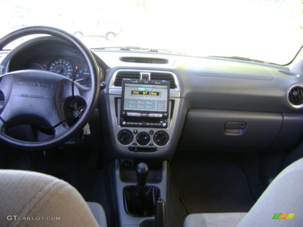 2004 Impreza Outback Sport Wagon - Pacifica Blue Pearl / Gray photo #26