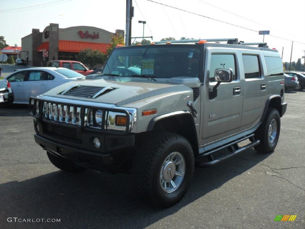 2003 H2 SUV - Pewter Metallic / Wheat photo #1