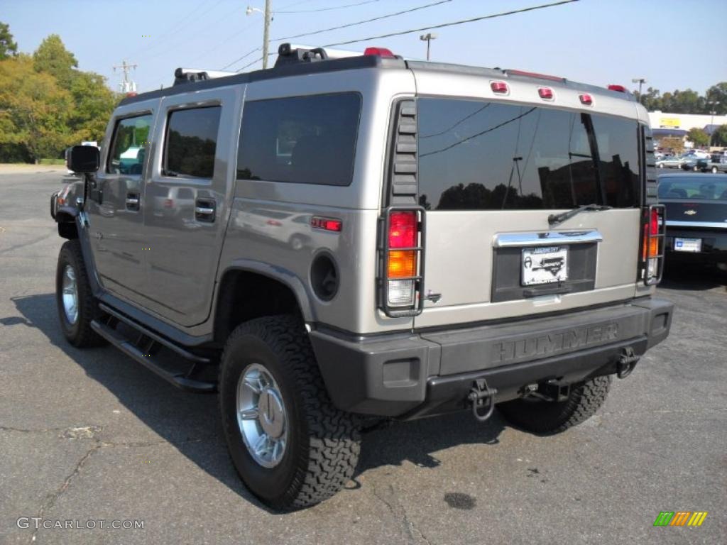 2003 H2 SUV - Pewter Metallic / Wheat photo #2