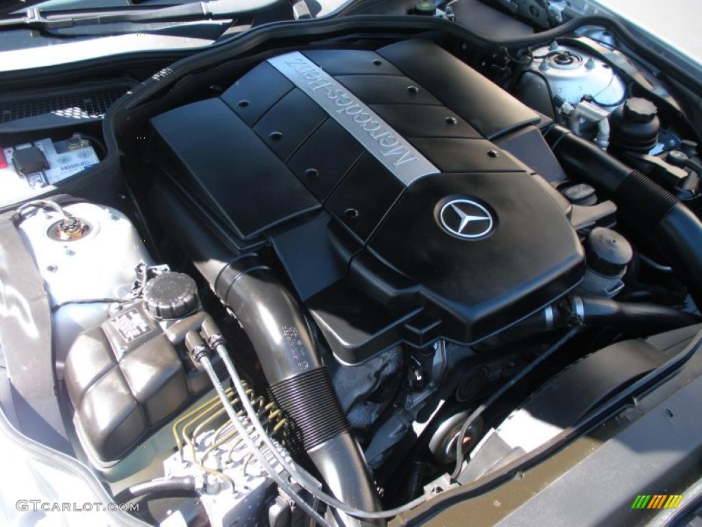 2003 Mercedes-Benz SL 500 Roadster 5.0 Liter SOHC 24-Valve V8 Engine Photo #38035125