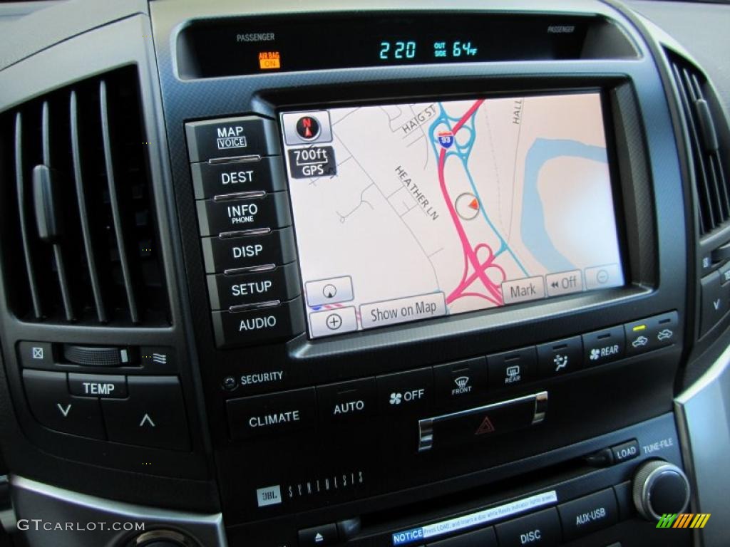2010 Toyota Land Cruiser Standard Land Cruiser Model Navigation Photo #38035497