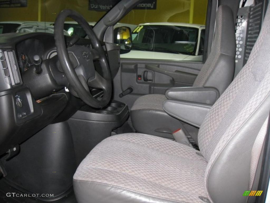 Medium Dark Pewter Interior 2005 Chevrolet Express 2500 Cargo Van Photo #38035738