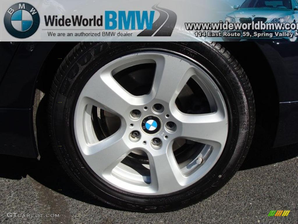 2008 5 Series 535xi Sedan - Monaco Blue Metallic / Beige photo #7