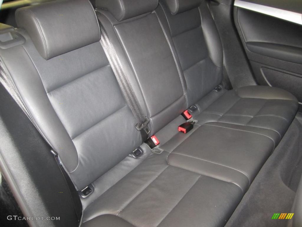 2008 A3 2.0T - Ice Silver Metallic / Black photo #15