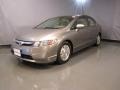 2007 Borrego Beige Metallic Honda Civic Hybrid Sedan  photo #1
