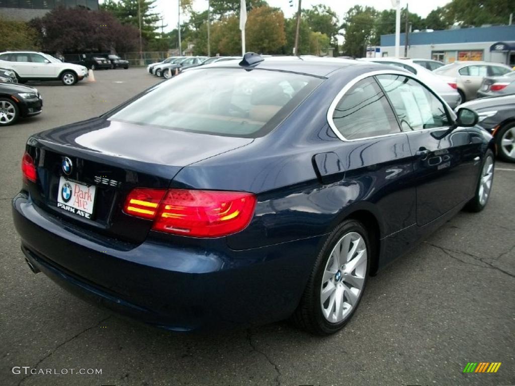 2011 3 Series 328i xDrive Coupe - Deep Sea Blue Metallic / Saddle Brown Dakota Leather photo #5