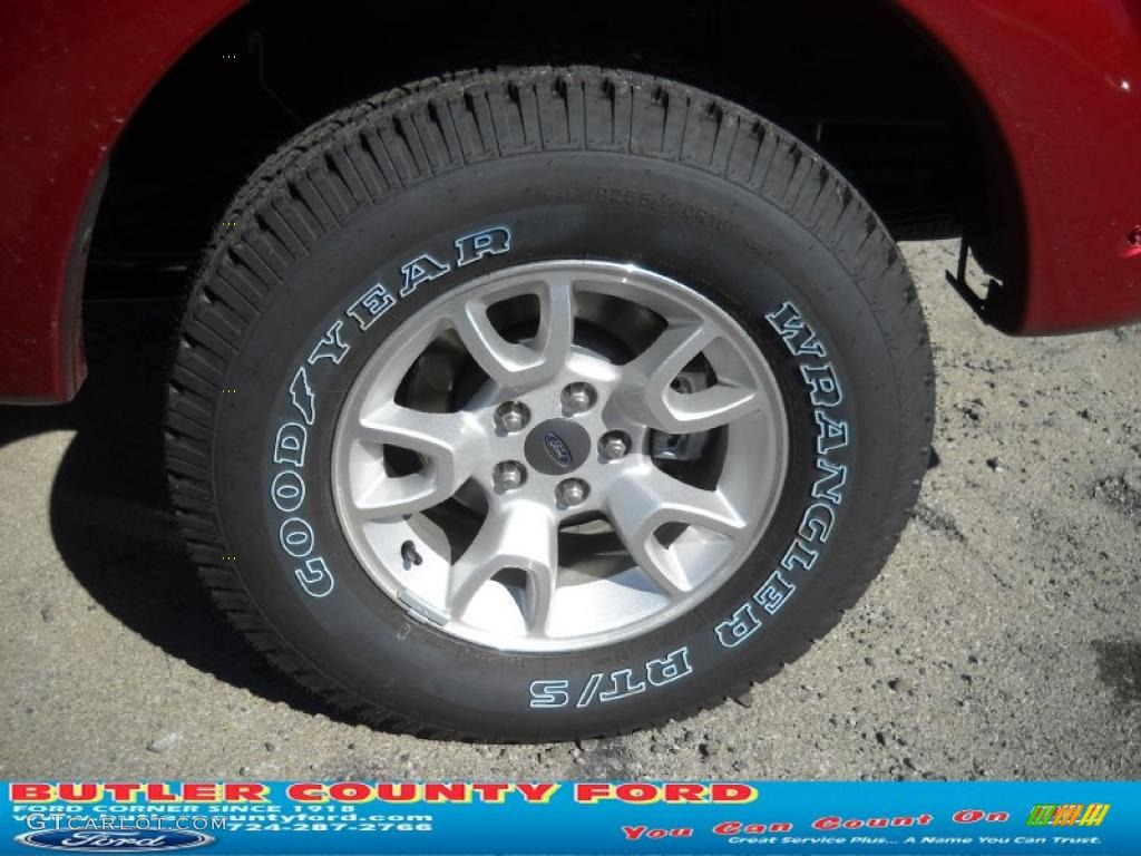 2011 Ford Ranger Sport SuperCab 4x4 Wheel Photo #38040618