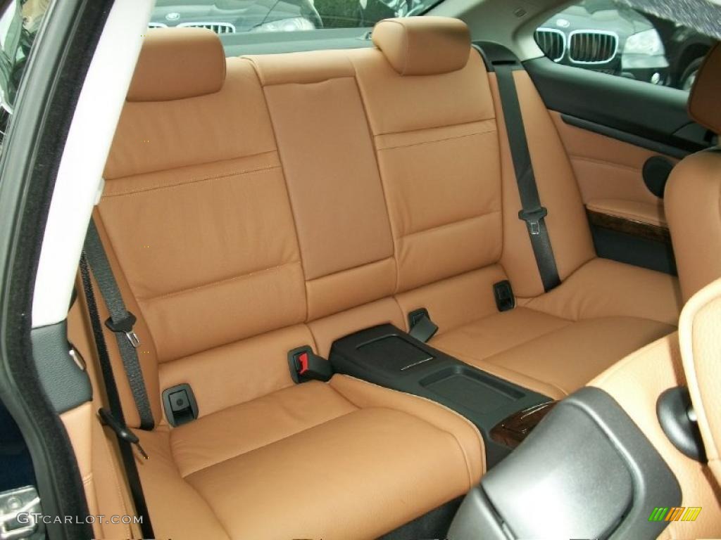 Saddle Brown Dakota Leather Interior 2011 BMW 3 Series 328i xDrive Coupe Photo #38040622