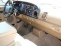 Camel/Tan 1999 Dodge Ram 1500 SLT Extended Cab Dashboard