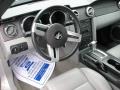 2007 Satin Silver Metallic Ford Mustang V6 Premium Convertible  photo #5