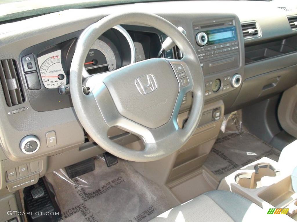 Beige Interior 2007 Honda Ridgeline RT Photo #38041890