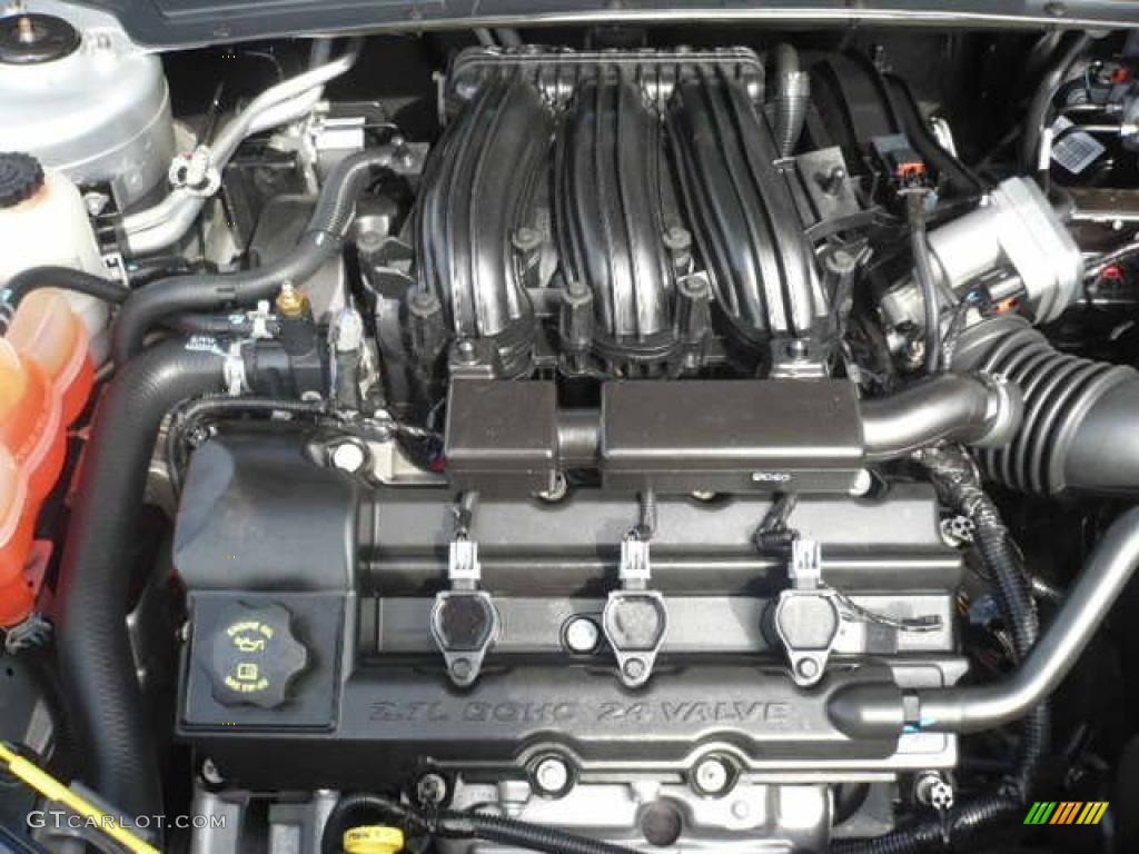 2010 Chrysler Sebring Limited Sedan 2.7 Liter FlexFuel DOHC 24Valve