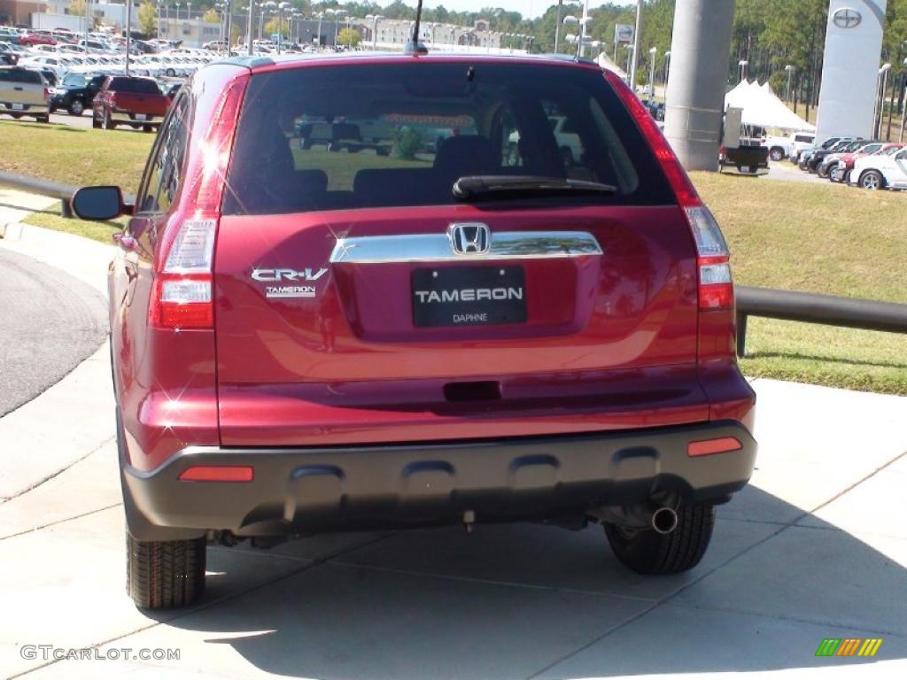 2007 CR-V EX-L - Tango Red Pearl / Gray photo #6