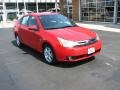 2008 Vermillion Red Ford Focus SES Sedan  photo #4