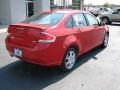 2008 Vermillion Red Ford Focus SES Sedan  photo #6