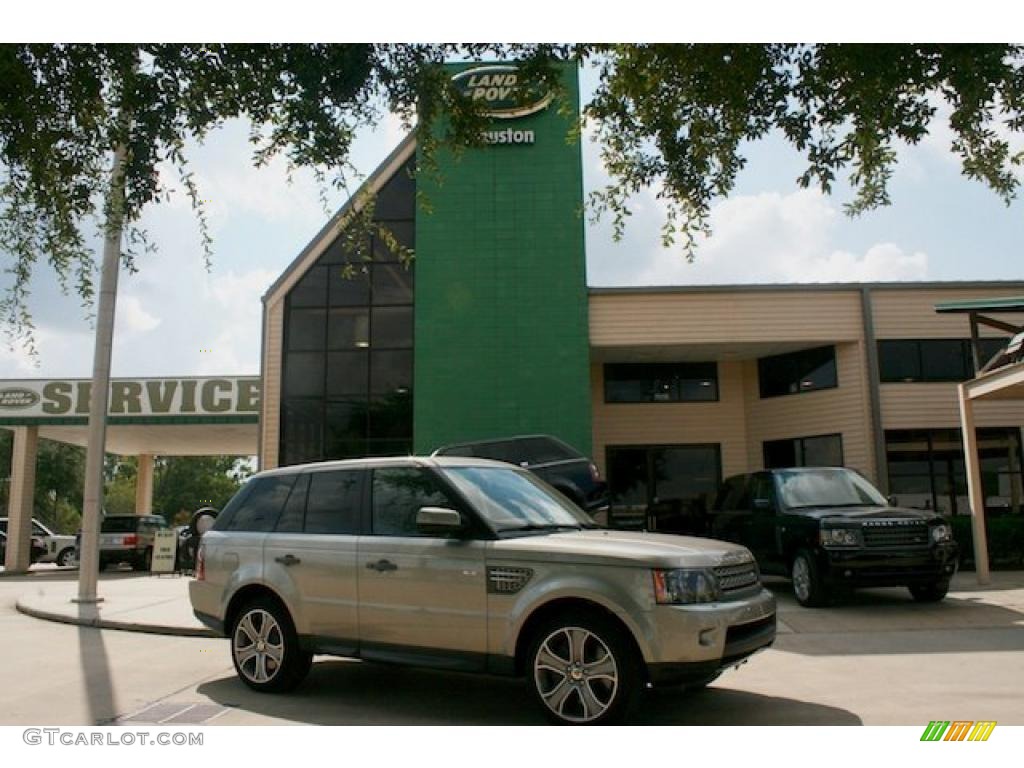 2011 Range Rover Sport Supercharged - Ipanema Sand Metallic / Arabica/Nutmeg photo #1