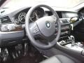 Black 2011 BMW 5 Series 528i Sedan Interior Color